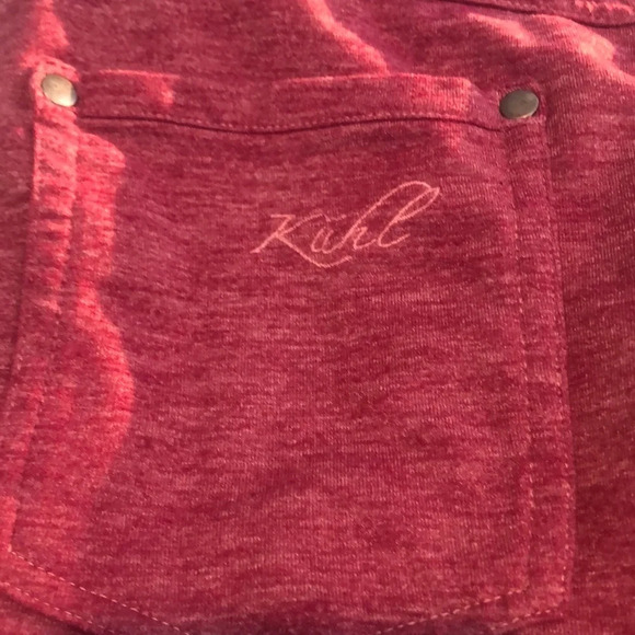 Kuhl Red Marbled Cargo Skort Extra Small - Picture 10 of 11